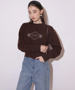 Rirandture(リランドチュール) |〈MARIEBELLEコラボ〉Emblem Logo Knit