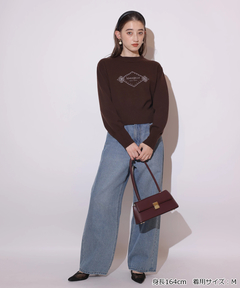 Rirandture(リランドチュール) |〈MARIEBELLEコラボ〉Emblem Logo Knit