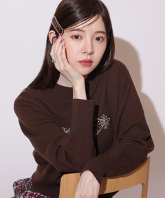 Rirandture(リランドチュール) |〈MARIEBELLEコラボ〉Emblem Logo Knit