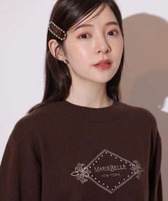 Rirandture(リランドチュール) |〈MARIEBELLEコラボ〉Emblem Logo Knit
