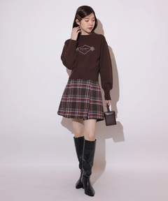 Rirandture(リランドチュール) |〈MARIEBELLEコラボ〉Emblem Logo Knit