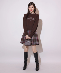 Rirandture(リランドチュール) |〈MARIEBELLEコラボ〉Emblem Logo Knit