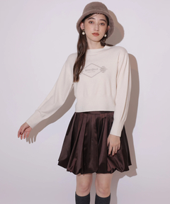 Rirandture(リランドチュール) |〈MARIEBELLEコラボ〉Emblem Logo Knit