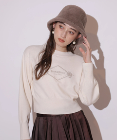 Rirandture(リランドチュール) |〈MARIEBELLEコラボ〉Emblem Logo Knit