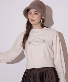 Rirandture(リランドチュール) |〈MARIEBELLEコラボ〉Emblem Logo Knit