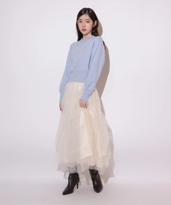 Rirandture(リランドチュール) |〈MARIEBELLEコラボ〉Emblem Logo Knit