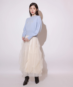 Rirandture(リランドチュール) |〈MARIEBELLEコラボ〉Emblem Logo Knit