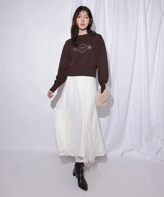 Rirandture(リランドチュール) |〈MARIEBELLEコラボ〉Emblem Logo Knit