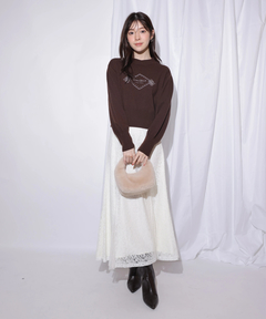 Rirandture(リランドチュール) |〈MARIEBELLEコラボ〉Emblem Logo Knit