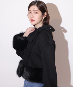 Rirandture(リランドチュール) |リボンネックファーリバーコート