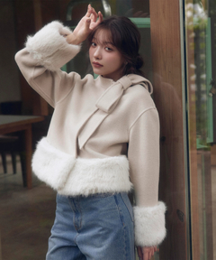 Rirandture(リランドチュール) |リボンネックファーリバーコート