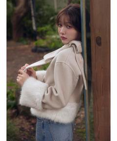 Rirandture(リランドチュール) |リボンネックファーリバーコート