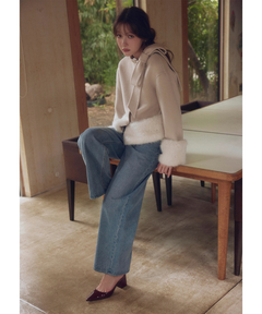 Rirandture(リランドチュール) |リボンネックファーリバーコート