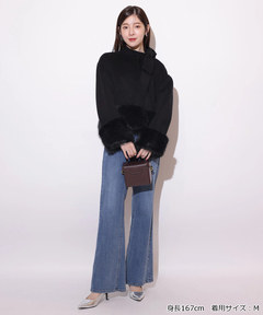 Rirandture(リランドチュール) |リボンネックファーリバーコート