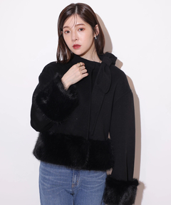 Rirandture(リランドチュール) |リボンネックファーリバーコート