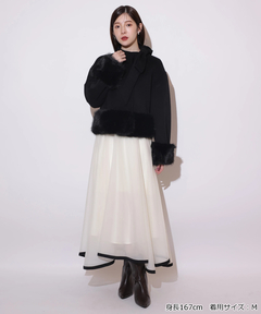 Rirandture(リランドチュール) |リボンネックファーリバーコート