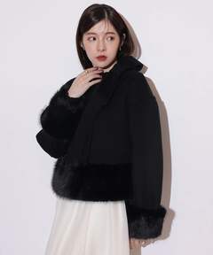 Rirandture(リランドチュール) |リボンネックファーリバーコート