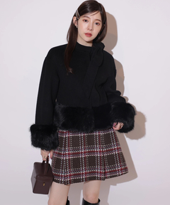 Rirandture(リランドチュール) |リボンネックファーリバーコート