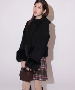 Rirandture(リランドチュール) |リボンネックファーリバーコート