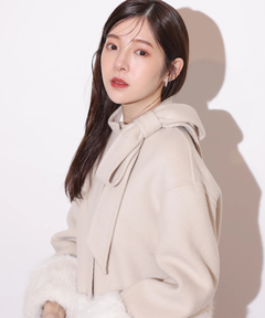 Rirandture(リランドチュール) |リボンネックファーリバーコート