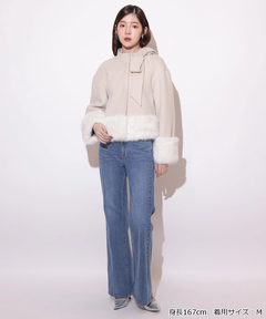 Rirandture(リランドチュール) |リボンネックファーリバーコート