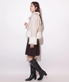 Rirandture(リランドチュール) |リボンネックファーリバーコート