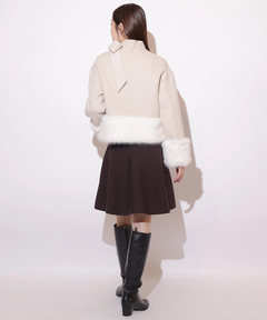 Rirandture(リランドチュール) |リボンネックファーリバーコート