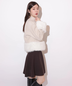 Rirandture(リランドチュール) |リボンネックファーリバーコート