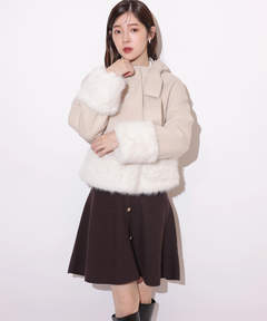 Rirandture(リランドチュール) |リボンネックファーリバーコート