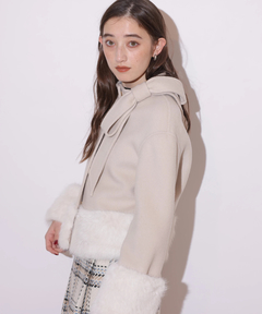 Rirandture(リランドチュール) |リボンネックファーリバーコート