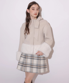 Rirandture(リランドチュール) |リボンネックファーリバーコート