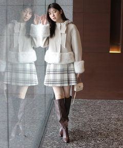 Rirandture(リランドチュール) |リボンネックファーリバーコート