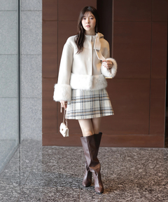 Rirandture(リランドチュール) |リボンネックファーリバーコート