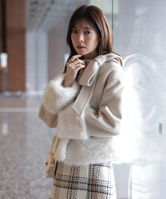 Rirandture(リランドチュール) |リボンネックファーリバーコート