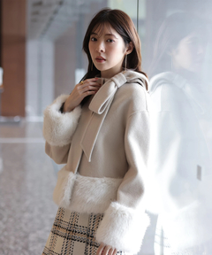 Rirandture(リランドチュール) |リボンネックファーリバーコート