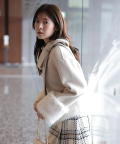 Rirandture(リランドチュール) |リボンネックファーリバーコート