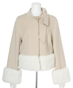 Rirandture(リランドチュール) |リボンネックファーリバーコート