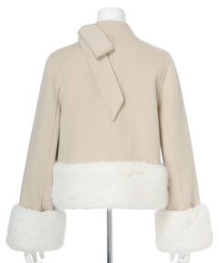 Rirandture(リランドチュール) |リボンネックファーリバーコート