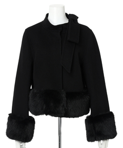 Rirandture(リランドチュール) |リボンネックファーリバーコート