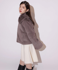 Rirandture(リランドチュール) |レースカラーミニニットワンピース