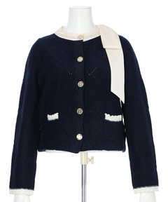 Rirandture(リランドチュール) |【Arpege story限定】〈MARIEBELLEコラボ〉Ribbon Knit Jacket