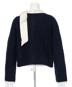 Rirandture(リランドチュール) |【Arpege story限定】〈MARIEBELLEコラボ〉Ribbon Knit Jacket