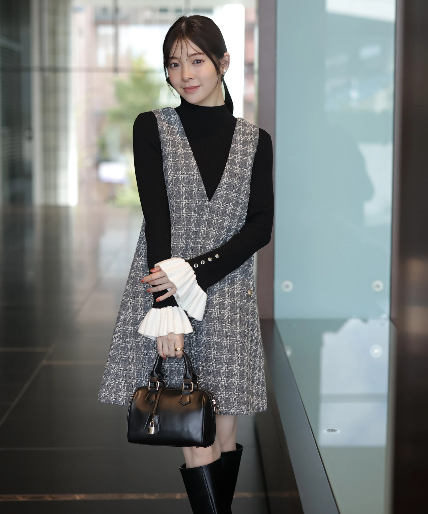 ツィードミニジャンスカ | ワンピース | Rirandture（リランドチュール