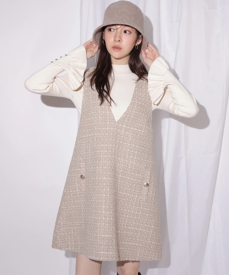 ツィードミニジャンスカ | ワンピース | Rirandture（リランドチュール