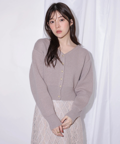 Rirandture(リランドチュール) |2WAYアンゴラニット×レーススカートセット