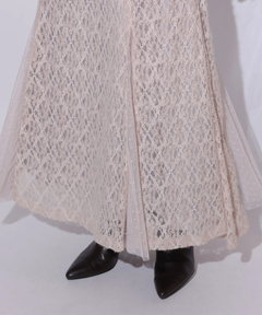 Rirandture(リランドチュール) |2WAYアンゴラニット×レーススカートセット