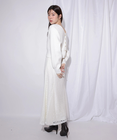 Rirandture(リランドチュール) |2WAYアンゴラニット×レーススカートセット