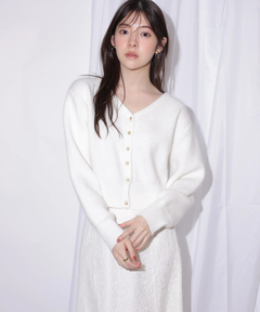 Rirandture(リランドチュール) |2WAYアンゴラニット×レーススカートセット