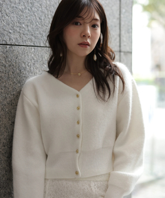 Rirandture(リランドチュール) |2WAYアンゴラニット×レーススカートセット