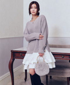 アプワイザーリッシェ❤︎レーストリムIラインジャンスカS レーストリムIラインジャンスカ | ワンピース | Apuweiser-riche